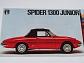 Alfa Romeo - Spider 1300 Junior - prospekt