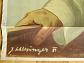 J. V. Stalin, Klement Gottwald - Se Sovětským svazem na věčné časy - plakát - 1951 - propaganda - socialismus - Josef Schlesinger