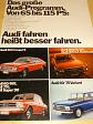Audi - Programm 1971 -prospekt