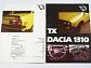 Dacia 1310 TX - 1989 - prospekt - Mototechna