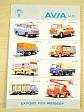 Avia - soubor prospektů - Motokov