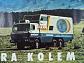 Tatra 815 GTC - Tatra kolem světa - plakát - kalendář 1989 - Mexico - Popocatepetl