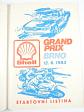 Grand Prix - Mistrovství Evropy - Brno 10. - 12. 6. 1983 - program + startovní listina