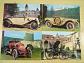 Národní technické muzeum Praha - automobily 1893 - 1934 - pohlednice