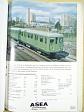 ASEA - Bahnabteilung - Västeras Schweden -  elektrické lokomotivy - prospekty
