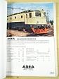 ASEA - Bahnabteilung - Västeras Schweden -  elektrické lokomotivy - prospekty