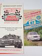 Rallye Bohemia 1987 - Mladá Boleslav 10. - 12. 7. 1987 - program + startovní listina + propozice + leták + mapa + dopisnice + plakát