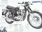 Triumph - Bonneville 750 - prospekt - REPRINT