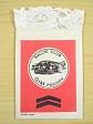II. ročník automobilovej súťaže 7. - 8. 5. 1972 Púchov - Rallye Club G1M Púchov - reklama - kapesníček do saka