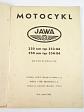 JAWA 250/353/04, 350/354/04 - návod k obsluze - 1961