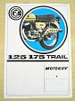 ČZ 125/481, 175/482 - Trail - Motokov - prospekt - 1976