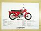 Honda 175 model CD-175 - 1967 - prospekt