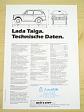 Lada Taiga - prospekt - 1984 - VAZ - Lada Niva