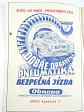 Velká cena Československa - Brno - 25. srpna 1957 - program