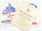 Velká cena Československa - Brno - 24. srpna 1958 - program + seznam startujících + vstupenka + leták