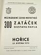 300 zatáček Gustava Havla - Hořice - 27. května 1973 - program