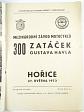 300 zatáček Gustava Havla - Hořice - 27. května 1973 - program