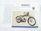 Manet 90, ČZ 125 t, Jawa 250, Ogar 350 pérák - ÚP 20 motocykly - prosekt - REPRINT!