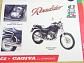 ČZ 125/488-4, 180/487-4,180/487-6, Roadster 125/521 - prospekt - ČZ - Cagiva