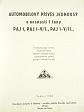 BSS - PAJ 1, PAJ 1-V/I., PAJ 1-V/II. - automobilový přívěs jednoosý o nosnosti 1 tuny - technický popis, technická data, návod k obsluze, opravárenské pokyny, seznam náhradních dílů
