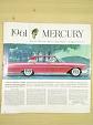 Mercury 1961 - Ford - prospekt