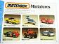 Matchbox 1983 - katalog - prospekt