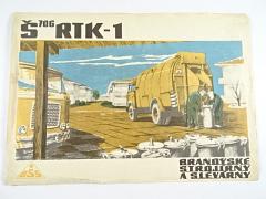 Škoda 706 RTK-1 - automobil pro odvoz popela a odpadků - prospekt - BSS