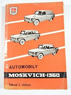 Moskvič - Moskvich - 1360 - návod k obsluze