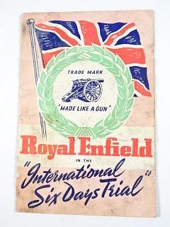 Royal Enfield in the International Six Days Trial - 1952