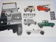 Austin Gipsy 4 x 4, 4 x 2, G4 M10, G4 M15 - prospekt - 1963