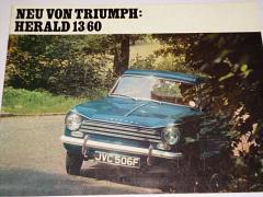 Triumph Herald 13/60  - prospekt - 1967