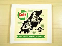 Castrol - Isle of Man - 1964 - International Scooter Rally - obtisk