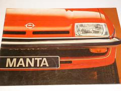 Opel Manta - prospekt