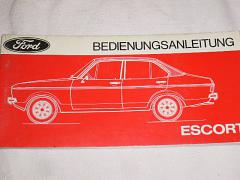 Ford Escort - Bedienungsanleitung - 1975