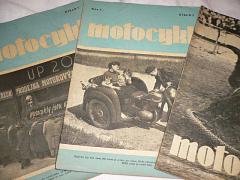 Motocykl - časopis - 1949 - Jawa, ČZ...