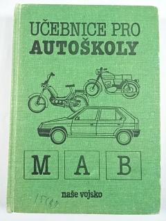 Učebnice pro autoškoly M, A, B - 1991 - Simson 50, Jawa 350, Škoda Favorit