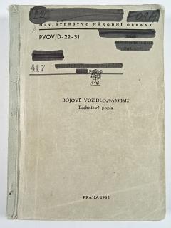 Bojové vozidlo 9A33BM2 - technický popis - 1983 - PVOV/D-22-31