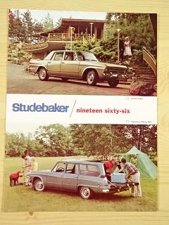 Studebaker nineteen sixty-six - prospekt - 1966
