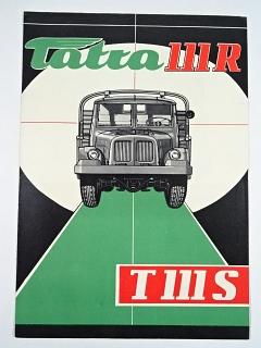 Tatra 111 R, T 111 S - prospekt - 1957