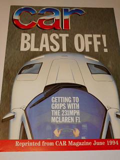McLaren F 1 - reprinted from CAR Magazine June 1994