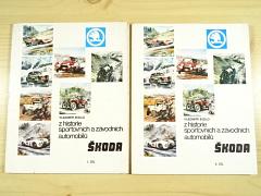 Škoda - Z historie sportovních a závodních automobilů Škoda -  I. + II. díl - Vladimír Bidlo