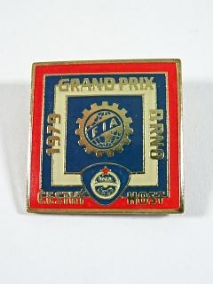 Grand Prix Brno 1979 - čestný host - odznak