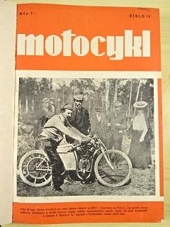 Motocykl - časopis - 1950 - Jawa, ČZ...
