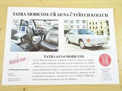 Tatra 613-4 - Mobicom - úřad na čtyřech kolech - prospekt