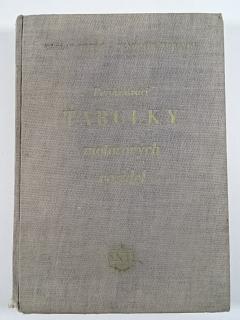 Porovnávací tabulky motorových vozidel - 1956 - Václav Dobrý, Vladimír Moravec