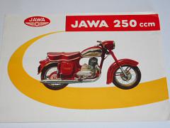 JAWA 250 - 1961 - prospekt