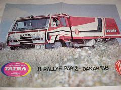 Tatra 815 VD 15 295 6x6.1 Rallye-8. rallye Paříž - Dakar ´86