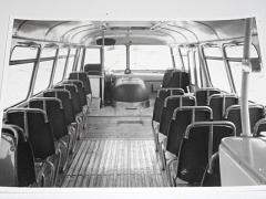 Škoda 706 RTO - interiér autobusu - fotografie