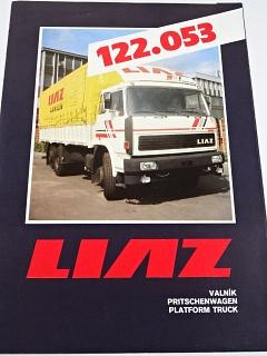 Liaz 122.053 valník - prospekt