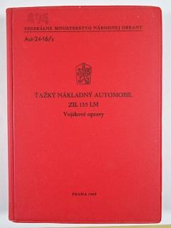 ZIL 135 LM - těžký nákladní automobil - vojskové opravy - 1989 - Aut-24-16/s